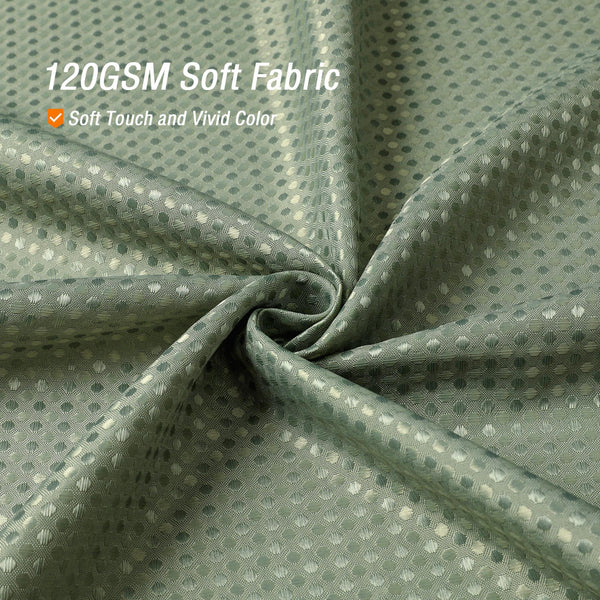 Loft97 BL7XX Waffle Weave Shower Curtain for Bathroom, 120 GSM Weighted Polyester Bath Curtain (71" W _ 71" H)