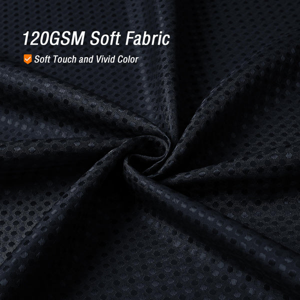 Loft97 BL7XX Waffle Weave Shower Curtain for Bathroom, 120 GSM Weighted Polyester Bath Curtain (71" W _ 71" H)