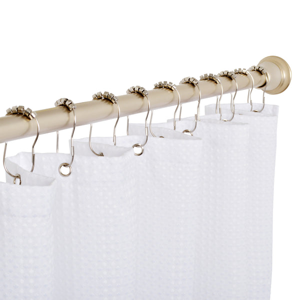 Loft97 BL9XX 3G 71x71inch Clear PEVA Shower Liner - Clear Shower Curtain Liner, PEVA Shower Curtains & Bathroom Curtain Liner, with Stainless Steel Double Shower Hooks