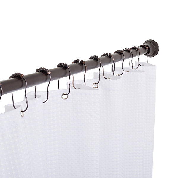 Loft97 CC9XX Mesh Portable Shower Caddy - Quick Dry Shower Tote Bag, Bathroom Organizer Bag with a Large Main Storage Area and 6 Large Pockets - Includes Shower Liner and Shower Hooks - Gray