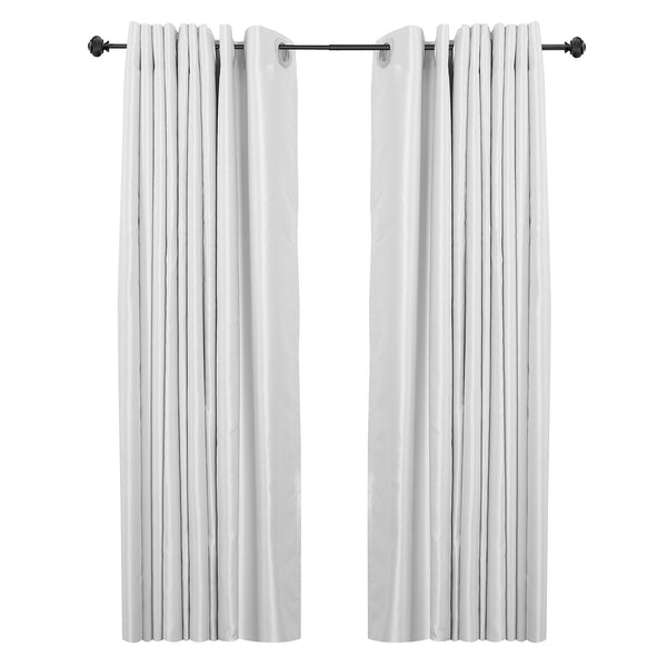 Loft97 D11XX Wall Mounted 3/4 Inch Curtain Rod - Curtain Rods For Windows, Adjustable Drapery Rods, Curtain Rods, Bedroom & Living Room Decorative Curtain Rods, Tapestry Poles
