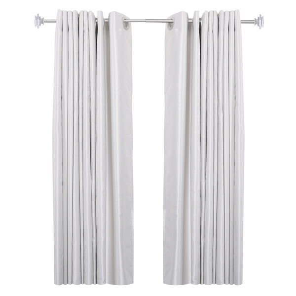 LOFT97 D132/4/8XX Wall Mounted 3/4 Inch Curtain Rod - Curtain Rods Adjustable Drapery Rods, Bedroom & Living Room Decorative Curtain Rods, Tapestry Poles