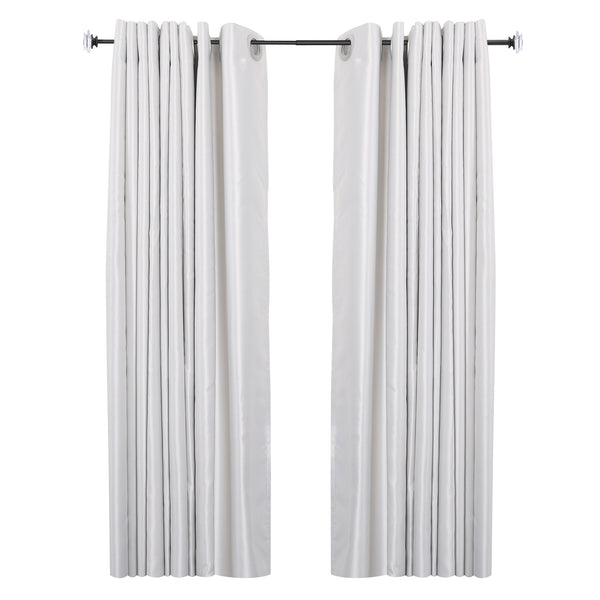 LOFT97 D132/4/8XX Wall Mounted 3/4 Inch Curtain Rod - Curtain Rods Adjustable Drapery Rods, Bedroom & Living Room Decorative Curtain Rods, Tapestry Poles