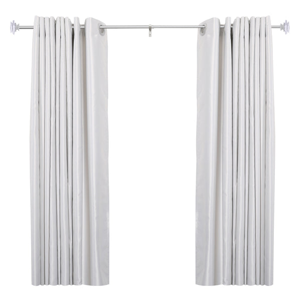 LOFT97 D132/4/8XX Wall Mounted 3/4 Inch Curtain Rod - Curtain Rods Adjustable Drapery Rods, Bedroom & Living Room Decorative Curtain Rods, Tapestry Poles