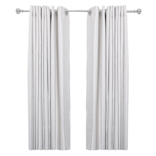 LOFT97 D142/4/8XX Wall Mounted 5/8 Inch Curtain Rod - Curtain Rods Adjustable Drapery Rods, Bedroom & Living Room Decorative Curtain Rods, Tapestry Poles