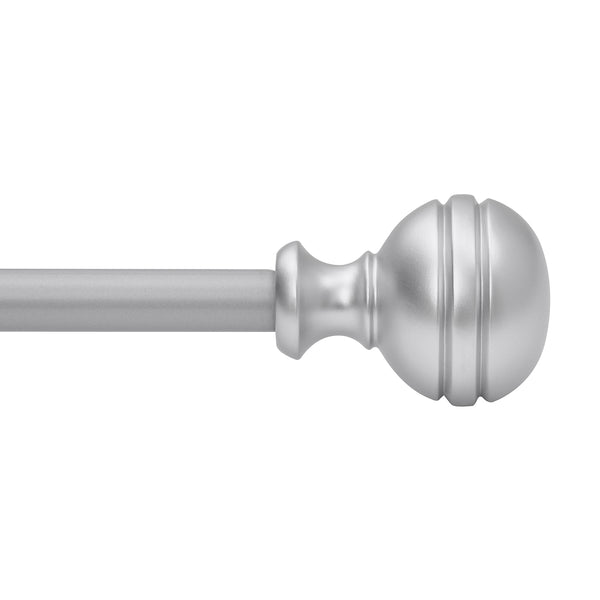 LOFT97 D142/4/8XX Wall Mounted 5/8 Inch Curtain Rod - Curtain Rods Adjustable Drapery Rods, Bedroom & Living Room Decorative Curtain Rods, Tapestry Poles