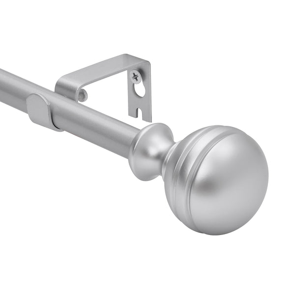 LOFT97 D142/4/8XX Wall Mounted 5/8 Inch Curtain Rod - Curtain Rods Adjustable Drapery Rods, Bedroom & Living Room Decorative Curtain Rods, Tapestry Poles