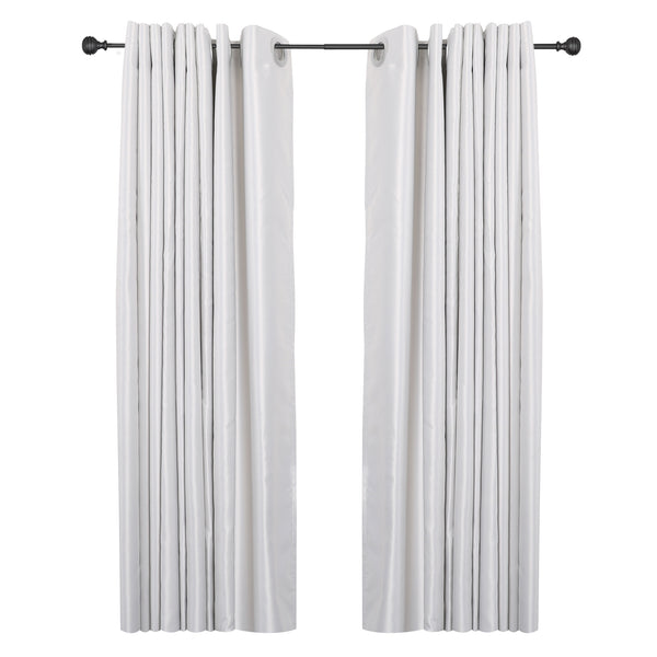 LOFT97 D142/4/8XX Wall Mounted 5/8 Inch Curtain Rod - Curtain Rods Adjustable Drapery Rods, Bedroom & Living Room Decorative Curtain Rods, Tapestry Poles