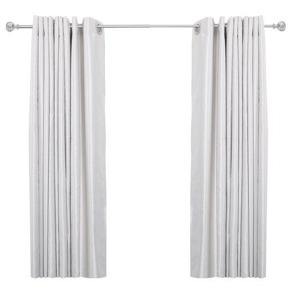 UTOPIA ALLEY D142/4/8XX 5/8 Inch Curtain Rod - Curtain Rods Adjustable Drapery Rods, Bedroom & Living Room Decorative Curtain Rods, Tapestry Poles
