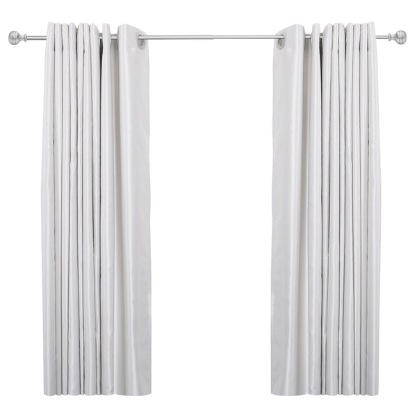 LOFT97 D142/4/8XX Wall Mounted 5/8 Inch Curtain Rod - Curtain Rods Adjustable Drapery Rods, Bedroom & Living Room Decorative Curtain Rods, Tapestry Poles