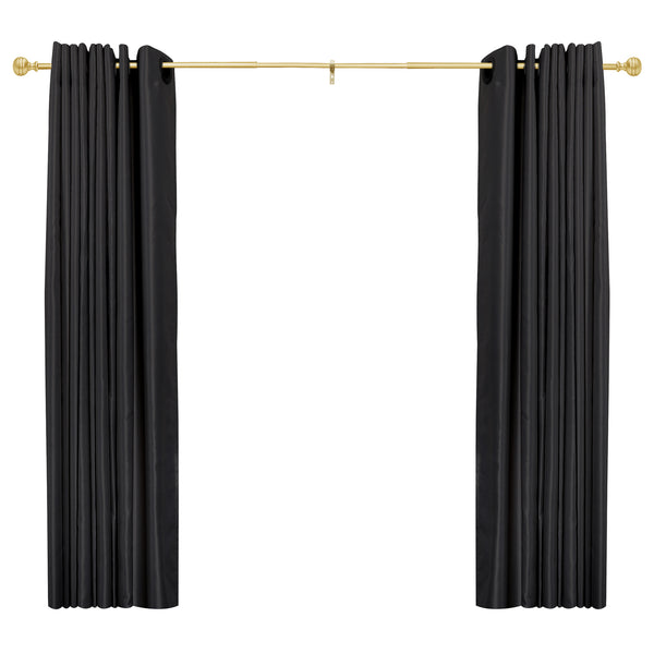 LOFT97 D142/4/8XX Wall Mounted 5/8 Inch Curtain Rod - Curtain Rods Adjustable Drapery Rods, Bedroom & Living Room Decorative Curtain Rods, Tapestry Poles