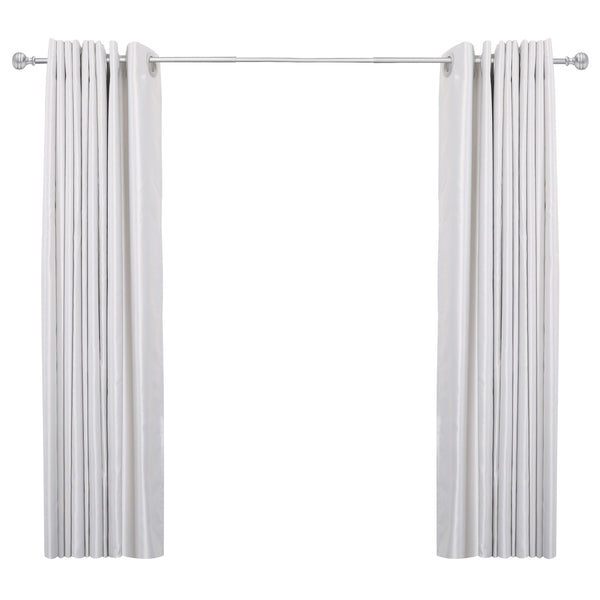 LOFT97 D142/4/8XX Wall Mounted 5/8 Inch Curtain Rod - Curtain Rods Adjustable Drapery Rods, Bedroom & Living Room Decorative Curtain Rods, Tapestry Poles