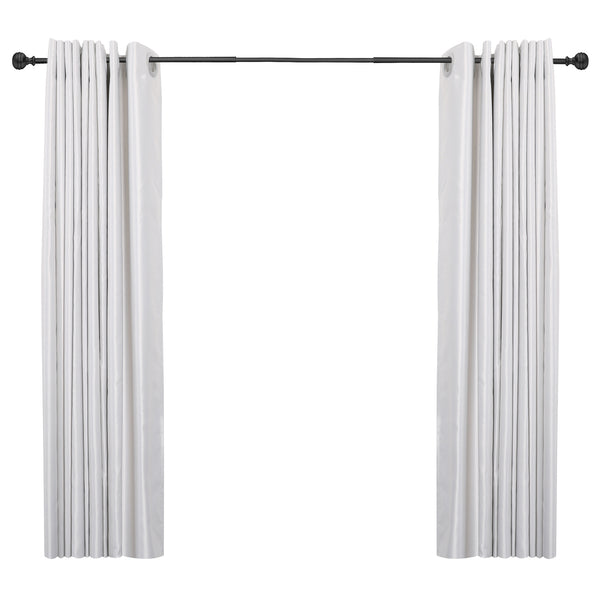LOFT97 D142/4/8XX Wall Mounted 5/8 Inch Curtain Rod - Curtain Rods Adjustable Drapery Rods, Bedroom & Living Room Decorative Curtain Rods, Tapestry Poles
