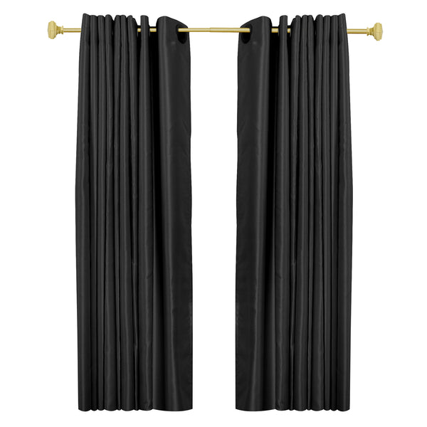 Loft97 D22XX Wall Mounted 5/8 Inch Curtain Rod - Curtain Rods For Windows, Adjustable Drapery Rods, Curtain Rods, Bedroom & Living Room Decorative Curtain Rods, Tapestry Poles