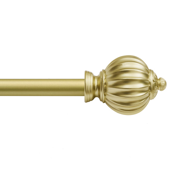 Loft97 D42XX Wall Mounted 3/4 Inch Curtain Rod - Curtain Rods For Windows, Adjustable Drapery Rods, Curtain Rods, Bedroom & Living Room Decorative Curtain Rods, Tapestry Poles