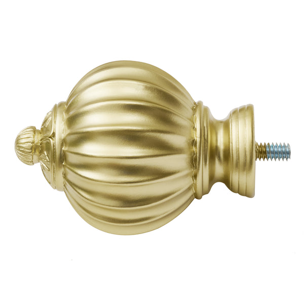 Loft97 D48XX Wall Mounted 3/4 Inch Curtain Rod - Curtain Rods For Windows 86 to 120 Inch, Adjustable Drapery Rods, Gold Curtain Rods, Bedroom & Living Room Decorative Curtain Rods, Tapestry Poles