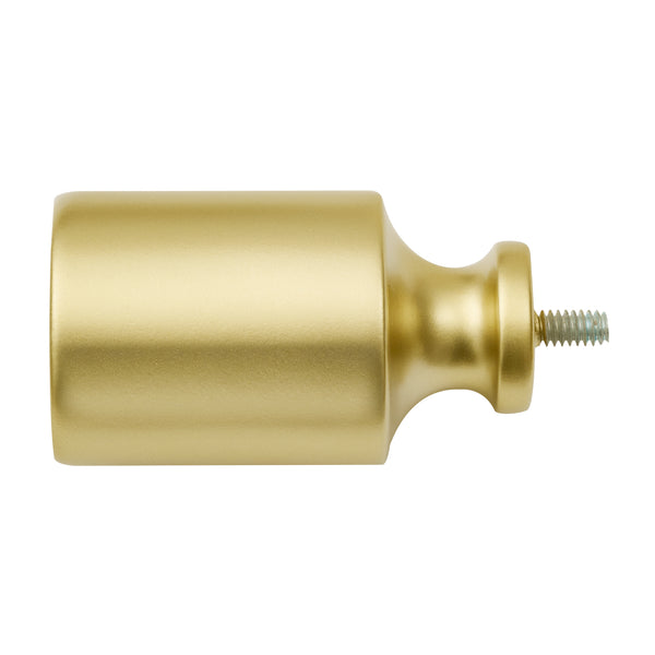 Loft97 D78Z/D78GD Wall Mounted 3/4 Inch Curtain Rod - Curtain Rods For Windows 86 to 120 Inch, Adjustable Drapery Rods, Curtain Rods, Bedroom & Living Room Decorative Curtain Rods, Tapestry Poles, Black & Gold