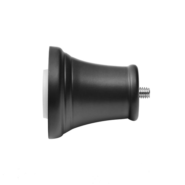 Loft97 F72BK/BN/GD Adjustable 72-Inch Shower Curtain Tension Rod - Rust-Proof Aluminum with Rubber End Cap, No Drill Installation - Extendable, Ideal for Bathroom, Retractable, Wall-to-Wall - Easy to Hang