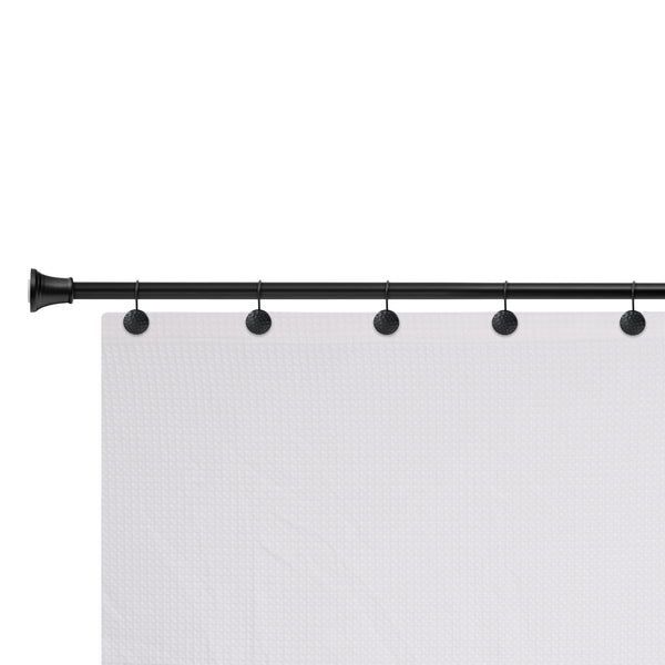 Loft97 HK28XX Shower Rings Hooks, Shower Curtain Rings Hooks for Bathroom, Rust Resistant Shower Curtain Hooks Rings, Set of 12, Chrome/Oil Rubbed Bronze/Brushed Nickel/Matte Black/Gold