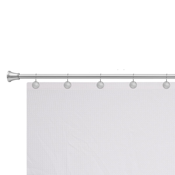 Loft97 HK28XX Shower Rings Hooks, Shower Curtain Rings Hooks for Bathroom, Rust Resistant Shower Curtain Hooks Rings, Set of 12, Chrome/Oil Rubbed Bronze/Brushed Nickel/Matte Black/Gold