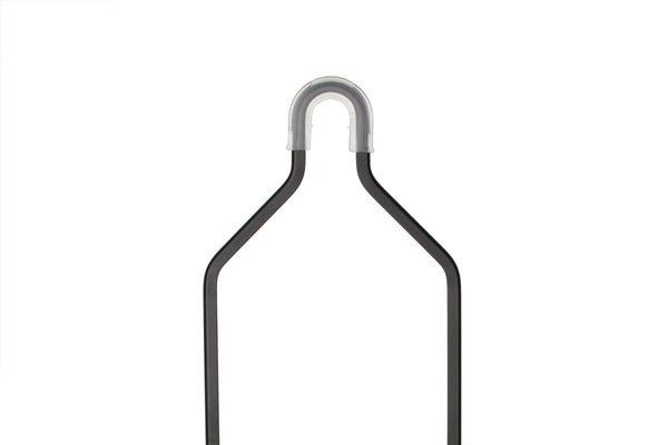 Loft97 SHC6XX Tia Rustproof Teak Overhead Shower Caddy with 3 Shelves - Decorative Shower Rack for Shampoo & Toiletries Storage, Hanging Shower Head Organizer for Bathroom Accessories & Guest Bathrooms - Black Finish & Satin Chrome Finish