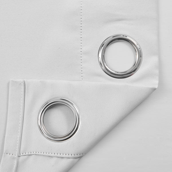 Loft97 WC1XX Solid Blackout Window Curtains for Bedrooms and Living Rooms, Polyester Curtains, 2 Panels Set 52" W _ 96" L