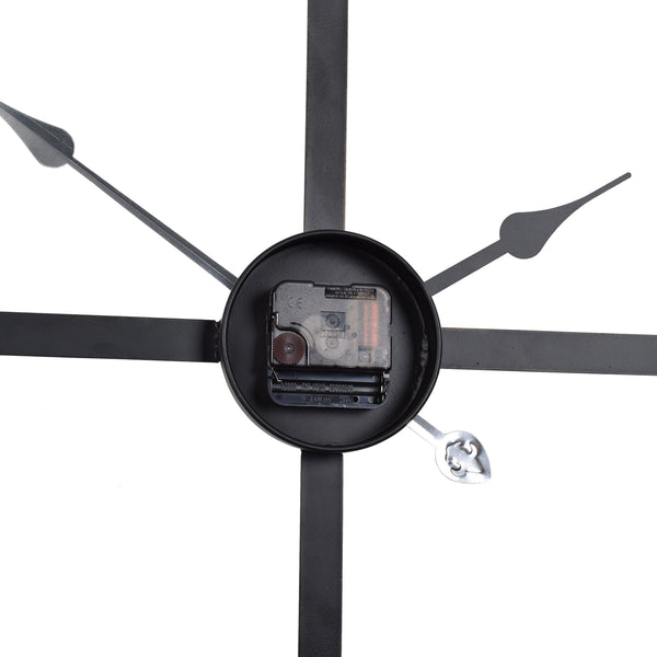 Loft97 CL0025PABK012 Oversize Rivet Roman Industrial Wall Clock, 45" Diameter, Antique Bronze