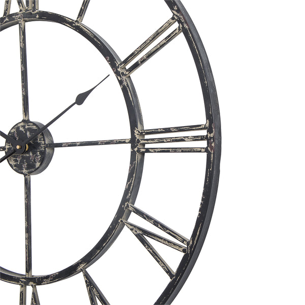 Loft97 CL42XX Oversized Roman Round Wall Clock, 27"