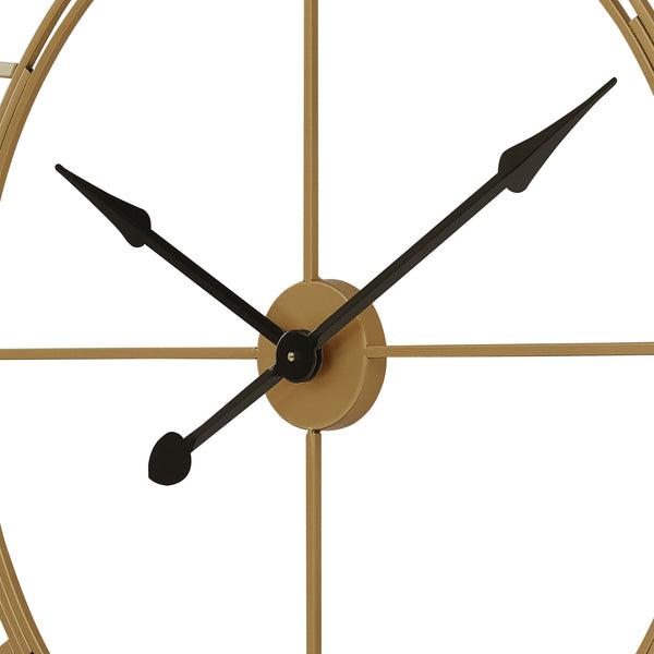 Loft97 CL7XX Oversized Roman Round Wall Clock - Large Wall Clock, Big Clocks For Living Room Decor Or Dining Room Decor, Roman Numeral Wall Clock, Decorative Wall Clock, 43.5" Diameter