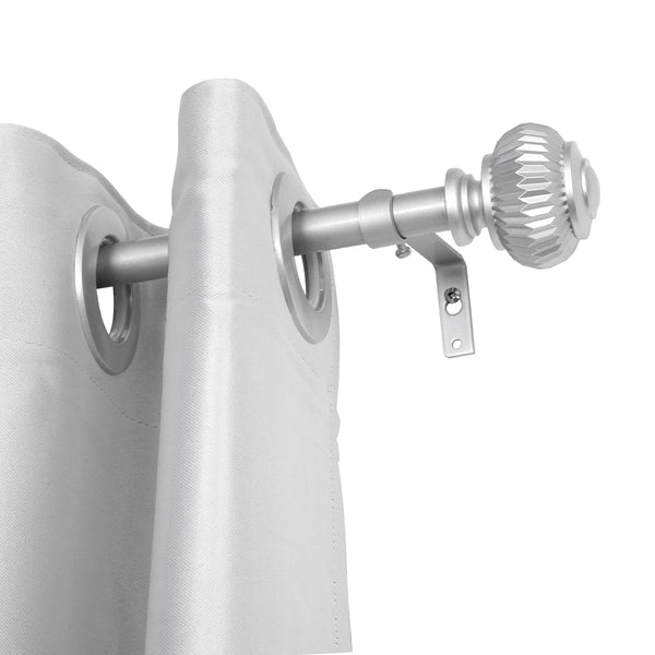 Loft97 D11XX Wall Mounted 3/4 Inch Curtain Rod - Curtain Rods For Windows, Adjustable Drapery Rods, Curtain Rods, Bedroom & Living Room Decorative Curtain Rods, Tapestry Poles