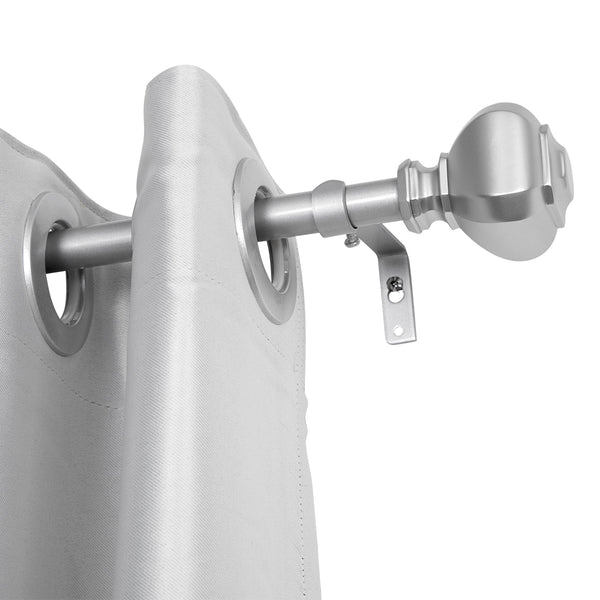 Loft97 D12XX Wall Mounted 3/4 Inch Curtain Rod - Curtain Rods For Windows, Adjustable Drapery Rods, Curtain Rods, Bedroom & Living Room Decorative Curtain Rods, Tapestry Poles