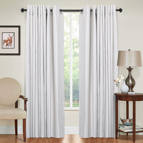 Loft97 D12XX Wall Mounted 3/4 Inch Curtain Rod - Curtain Rods For Windows, Adjustable Drapery Rods, Curtain Rods, Bedroom & Living Room Decorative Curtain Rods, Tapestry Poles
