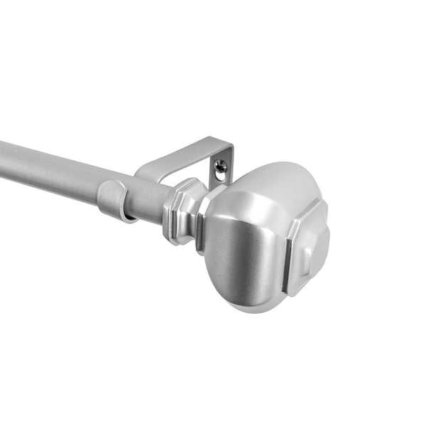 Loft97 D14XX Wall Mounted 3/4 Inch Curtain Rod - Curtain Rods For Windows, Adjustable Drapery Rods, Curtain Rods, Bedroom & Living Room Decorative Curtain Rods, Tapestry Poles
