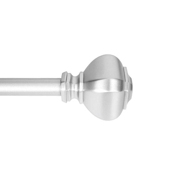 Loft97 D18XX Wall Mounted 3/4 Inch Curtain Rod - Curtain Rods For Windows, Adjustable Drapery Rods, Curtain Rods, Bedroom & Living Room Decorative Curtain Rods, Tapestry Poles