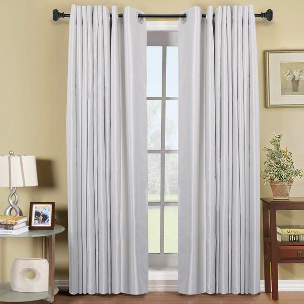 Loft97 D22XX Wall Mounted 5/8 Inch Curtain Rod - Curtain Rods For Windows, Adjustable Drapery Rods, Curtain Rods, Bedroom & Living Room Decorative Curtain Rods, Tapestry Poles