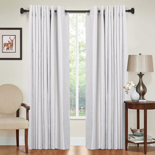 Loft97 D22XX Wall Mounted 5/8 Inch Curtain Rod - Curtain Rods For Windows, Adjustable Drapery Rods, Curtain Rods, Bedroom & Living Room Decorative Curtain Rods, Tapestry Poles