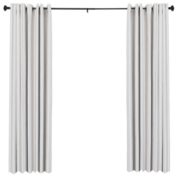 Loft97 D24XX Wall Mounted 5/8 Inch Curtain Rod - Curtain Rods For Windows, Adjustable Drapery Rods, Curtain Rods, Bedroom & Living Room Decorative Curtain Rods, Tapestry Poles