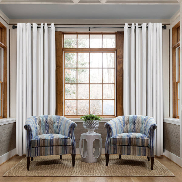 Loft97 D24XX Wall Mounted 5/8 Inch Curtain Rod - Curtain Rods For Windows, Adjustable Drapery Rods, Curtain Rods, Bedroom & Living Room Decorative Curtain Rods, Tapestry Poles