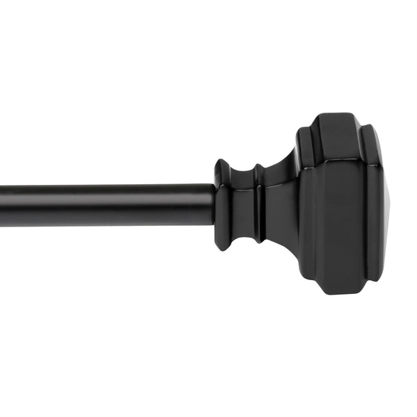 Loft97 D28XX Wall Mounted 5/8 Inch Curtain Rod - Curtain Rods For Windows, Adjustable Drapery Rods, Curtain Rods, Bedroom & Living Room Decorative Curtain Rods, Tapestry Poles