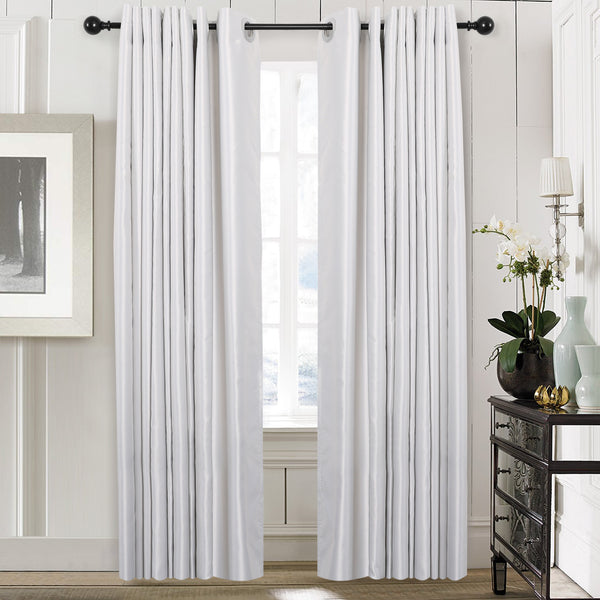 Loft97 D32XX Wall Mounted 3/4 Inch Curtain Rod - Curtain Rods For Windows, Adjustable Drapery Rods, Curtain Rods, Bedroom & Living Room Decorative Curtain Rods, Tapestry Poles