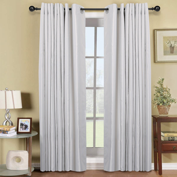 Loft97 D32XX Wall Mounted 3/4 Inch Curtain Rod - Curtain Rods For Windows, Adjustable Drapery Rods, Curtain Rods, Bedroom & Living Room Decorative Curtain Rods, Tapestry Poles