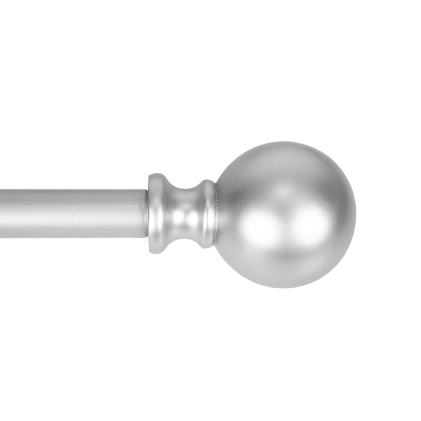 Loft97 D34XX Wall Mounted 3/4 Inch Curtain Rod - Curtain Rods For Windows, Adjustable Drapery Rods, Curtain Rods, Bedroom & Living Room Decorative Curtain Rods, Tapestry Poles