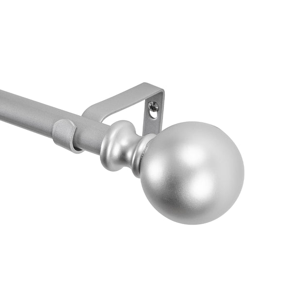 Loft97 D38XX Wall Mounted 3/4 Inch Curtain Rod - Curtain Rods For Windows 86 to 120 Inch, Adjustable Drapery Rods, Curtain Rods, Bedroom & Living Room Decorative Curtain Rods, Tapestry Poles 86"-120"