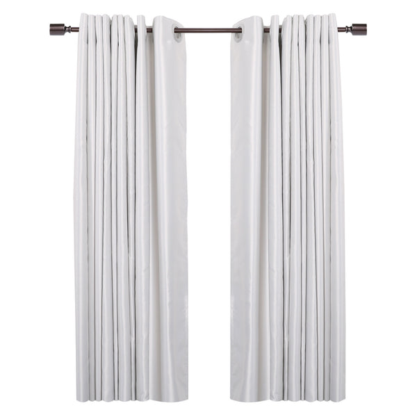 Loft97 D72RB Wall Mounted 3/4 Inch Curtain Rod - Curtain Rods For Windows 28 to 48 Inch, Adjustable Drapery Rods, Oil rubbed bronze Curtain Rods, Bedroom & Living Room Decorative Curtain Rods, Tapestry Poles (Oil rubbed bronze, 28"-48")