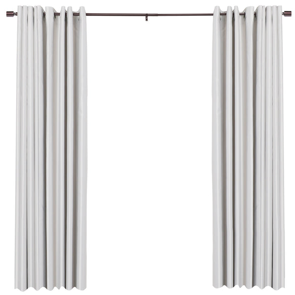 Loft97 D74RB Wall Mounted 3/4 Inch Curtain Rod - Curtain Rods For Windows 48 to 86 Inch, Adjustable Drapery Rods, Curtain Rods, Bedroom & Living Room Decorative Curtain Rods, Tapestry Poles, Bronze
