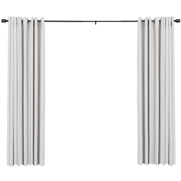 Loft97 D78Z/D78GD Wall Mounted 3/4 Inch Curtain Rod - Curtain Rods For Windows 86 to 120 Inch, Adjustable Drapery Rods, Curtain Rods, Bedroom & Living Room Decorative Curtain Rods, Tapestry Poles, Black & Gold