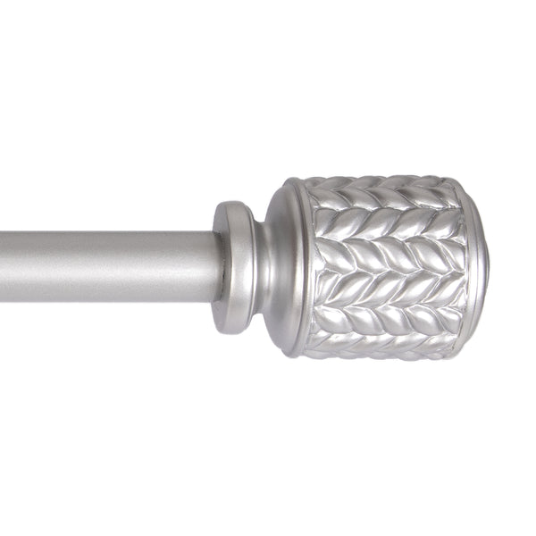 LOFT97 D8XX Wall Mounted 3/4 Inch 3/4 Inch Curtain Rod - Curtain Rods For Windows, Adjustable Drapery Rods, Curtain Rods, Bedroom & Living Room Decorative Curtain Rods, Tapestry Poles