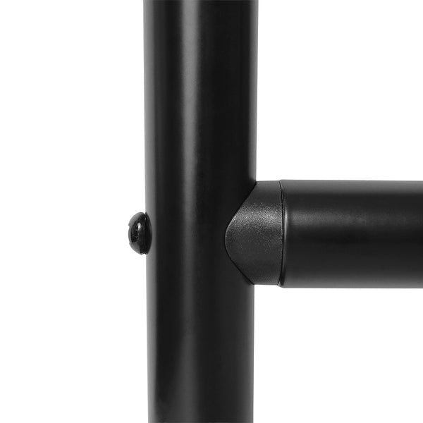 Loft97 DR1XX Rustproof Wall Mounted Aluminum D-shape Shower Rod With Ceiling Support for Freestanding Tubs, 60 Inch Large Size by 25 Inch