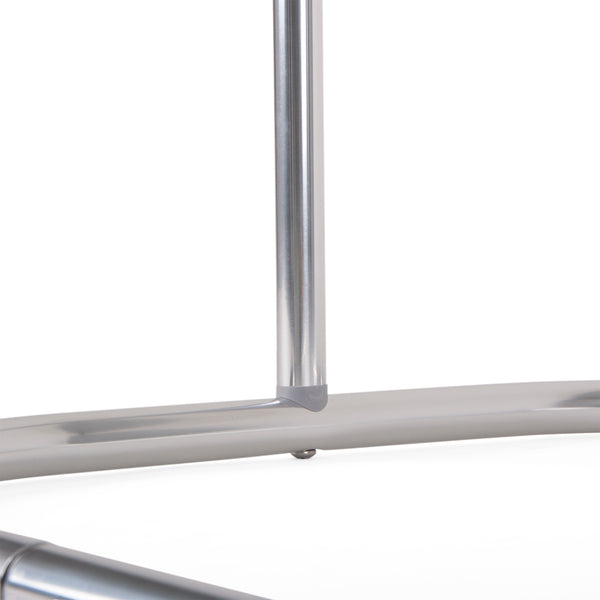 Loft97 HP1XX & HP2XX Rustproof Wall Mounted Aluminum Hoop Shower Rod With Ceiling Support for Clawfoot Tub, 54 Inch Extra Large Size by 26 Inch