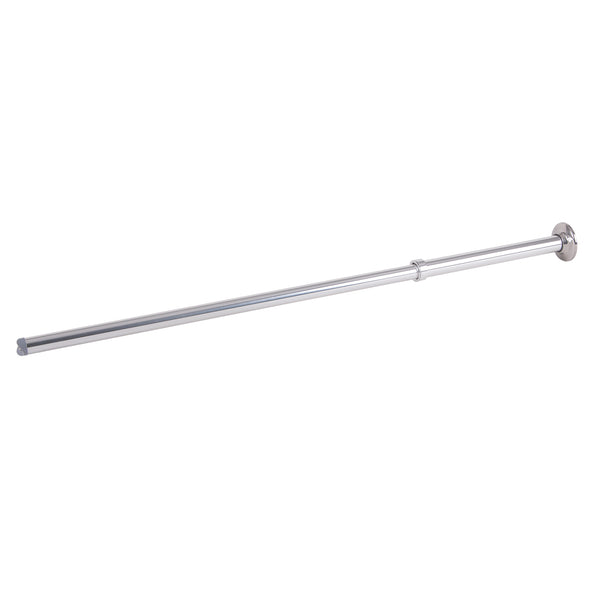 Loft97 VS1SS Rustproof Wall Mounted Vertical Ceiling Support Bar for L-Shaped Corner Rod, Chrome